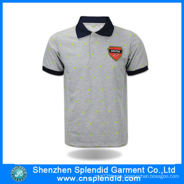 High Quality Custom Short Sleeve Cotton Polo Shirt Fashion Clothes